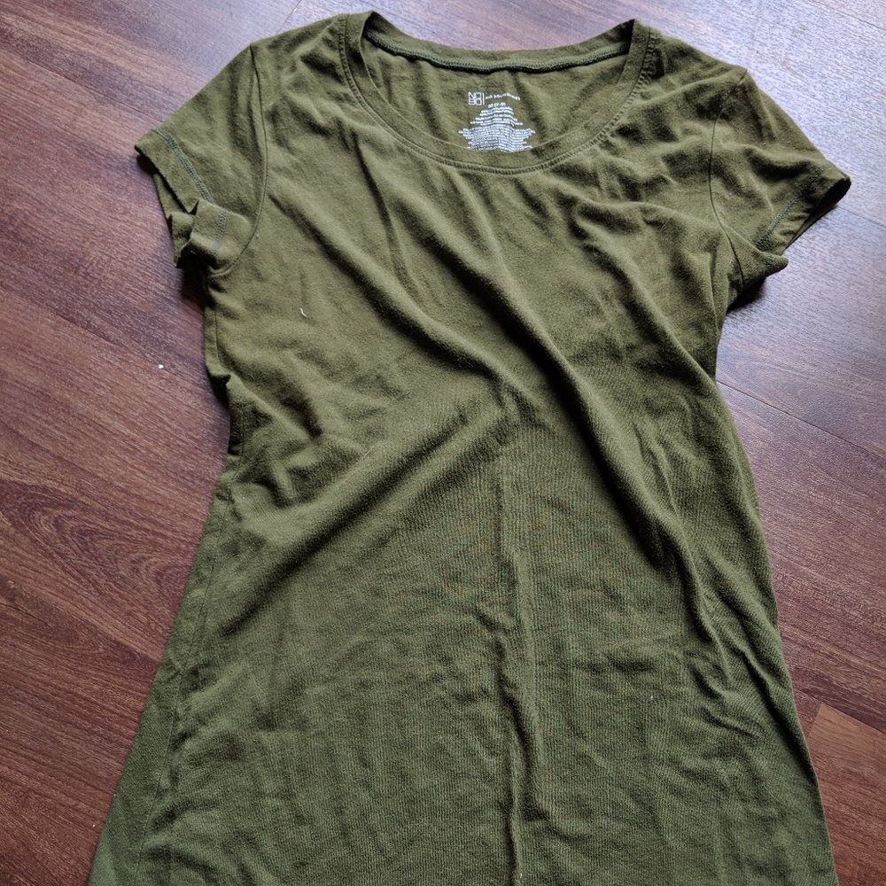 Olive Green Tee